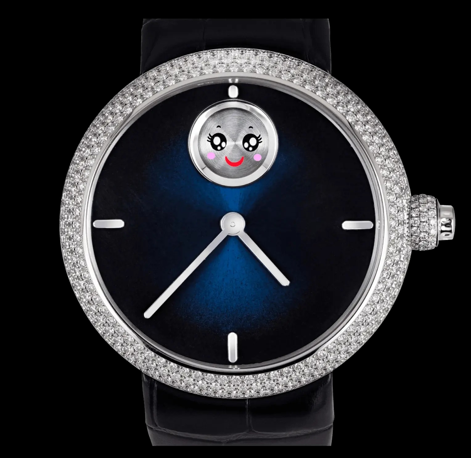 Emoji Light Diamonds Blue