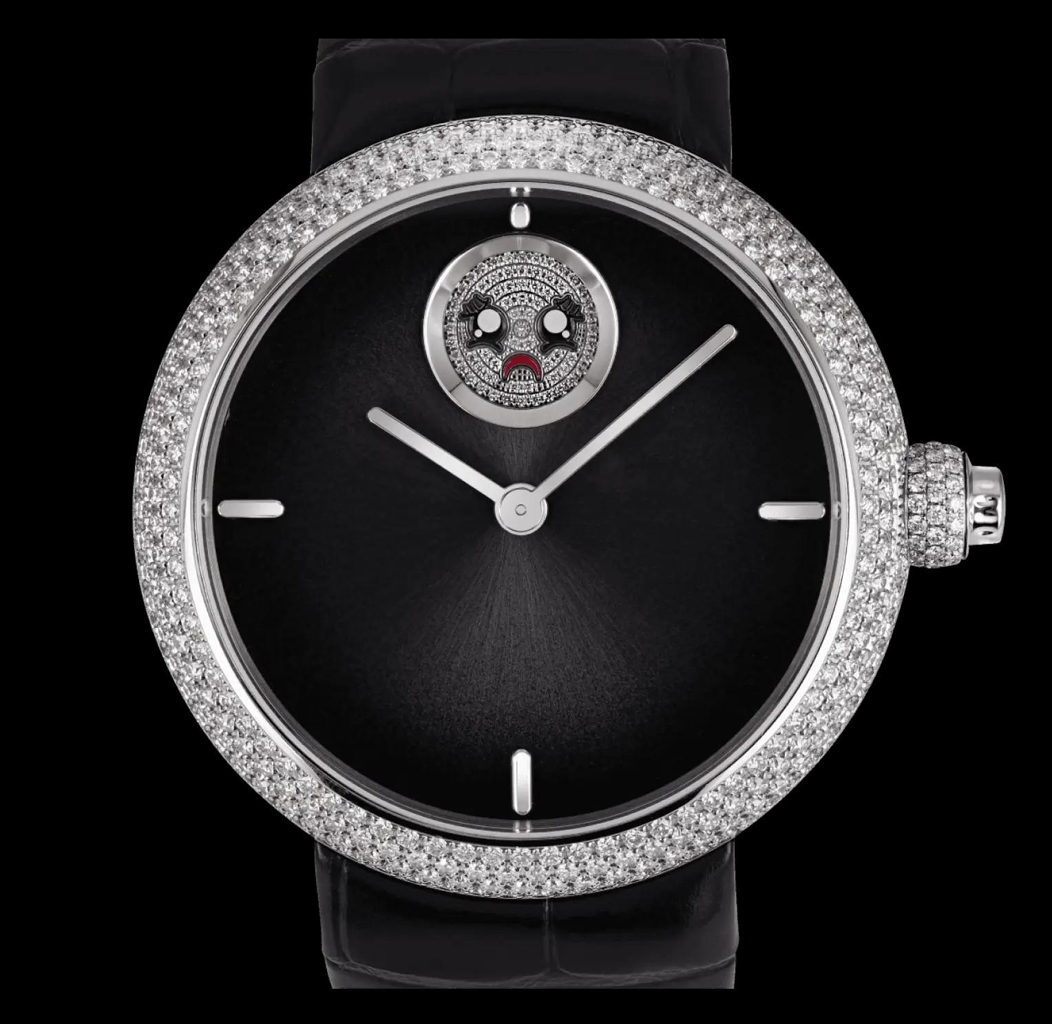Emoji Light Diamonds Black