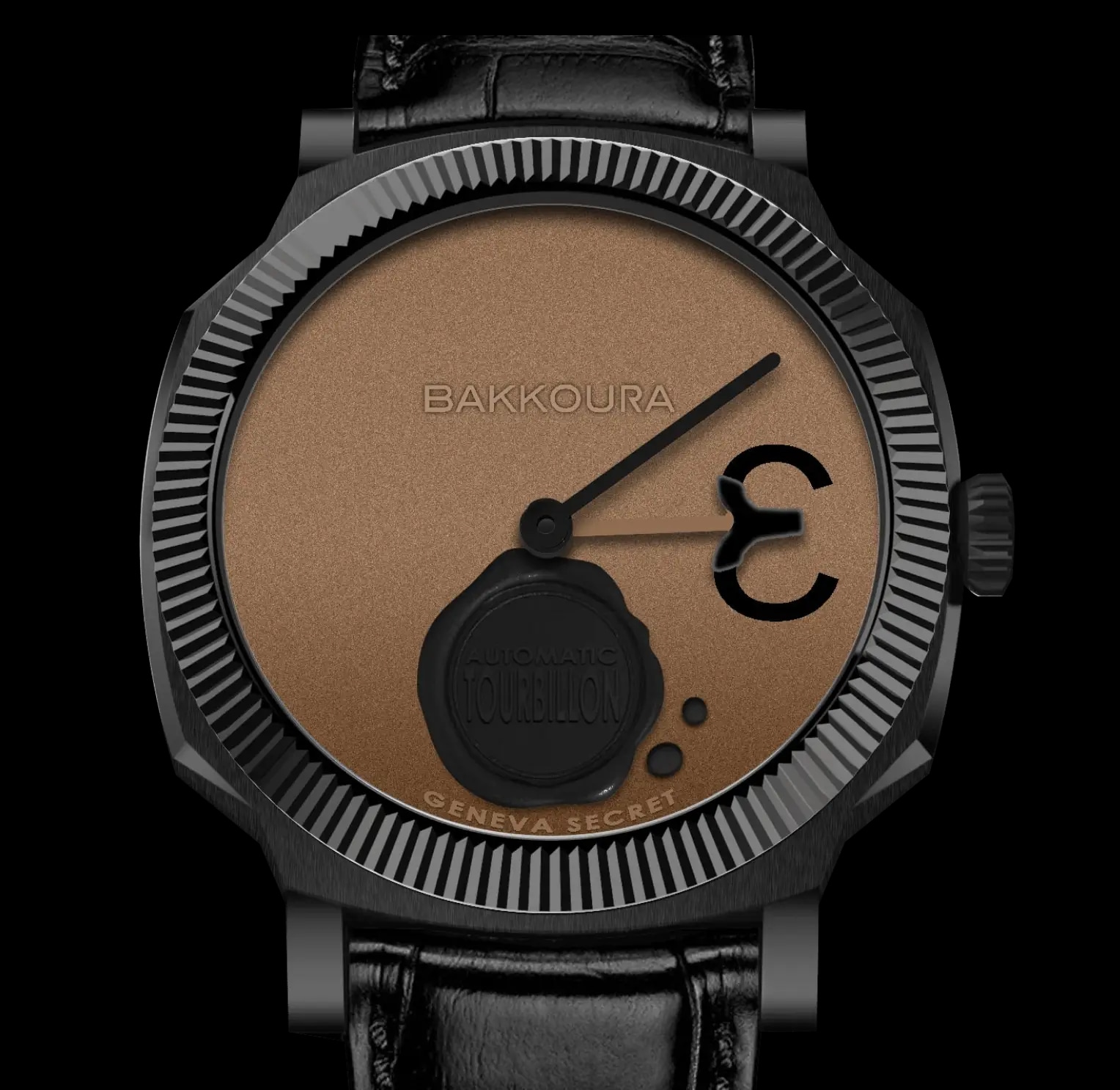 Secret Tourbillon Brown